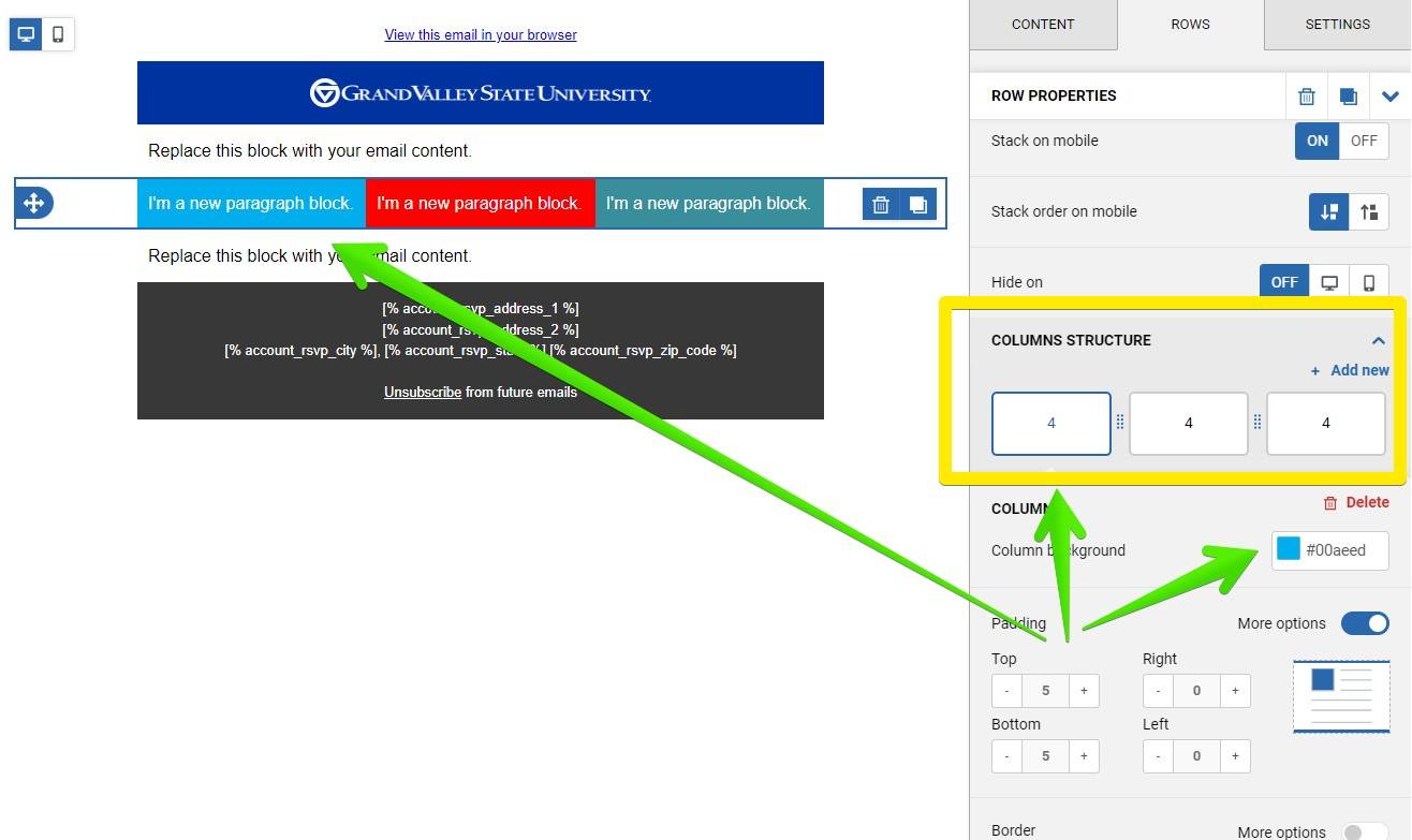 Setting the background color behind one cell